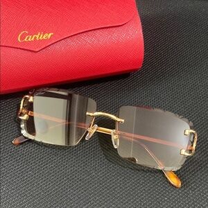 Cartier Sunglasses Brown